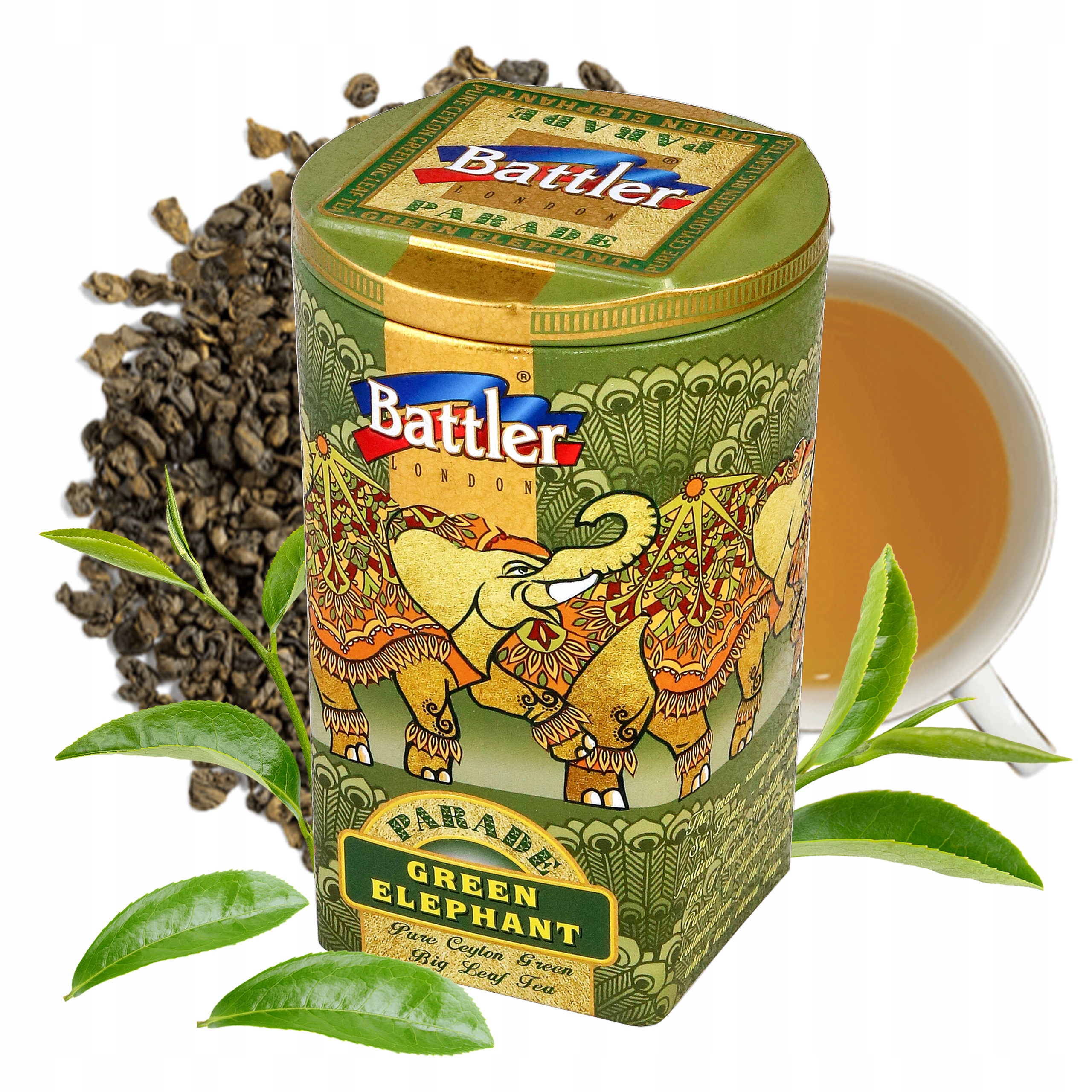 Herbata Battler Parade Green Elephant puszka