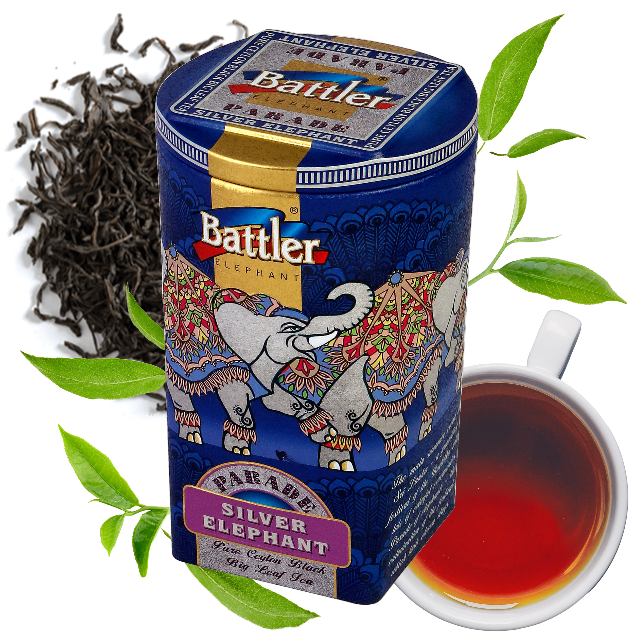 Herbata Battler Parade Silver Elephant puszka