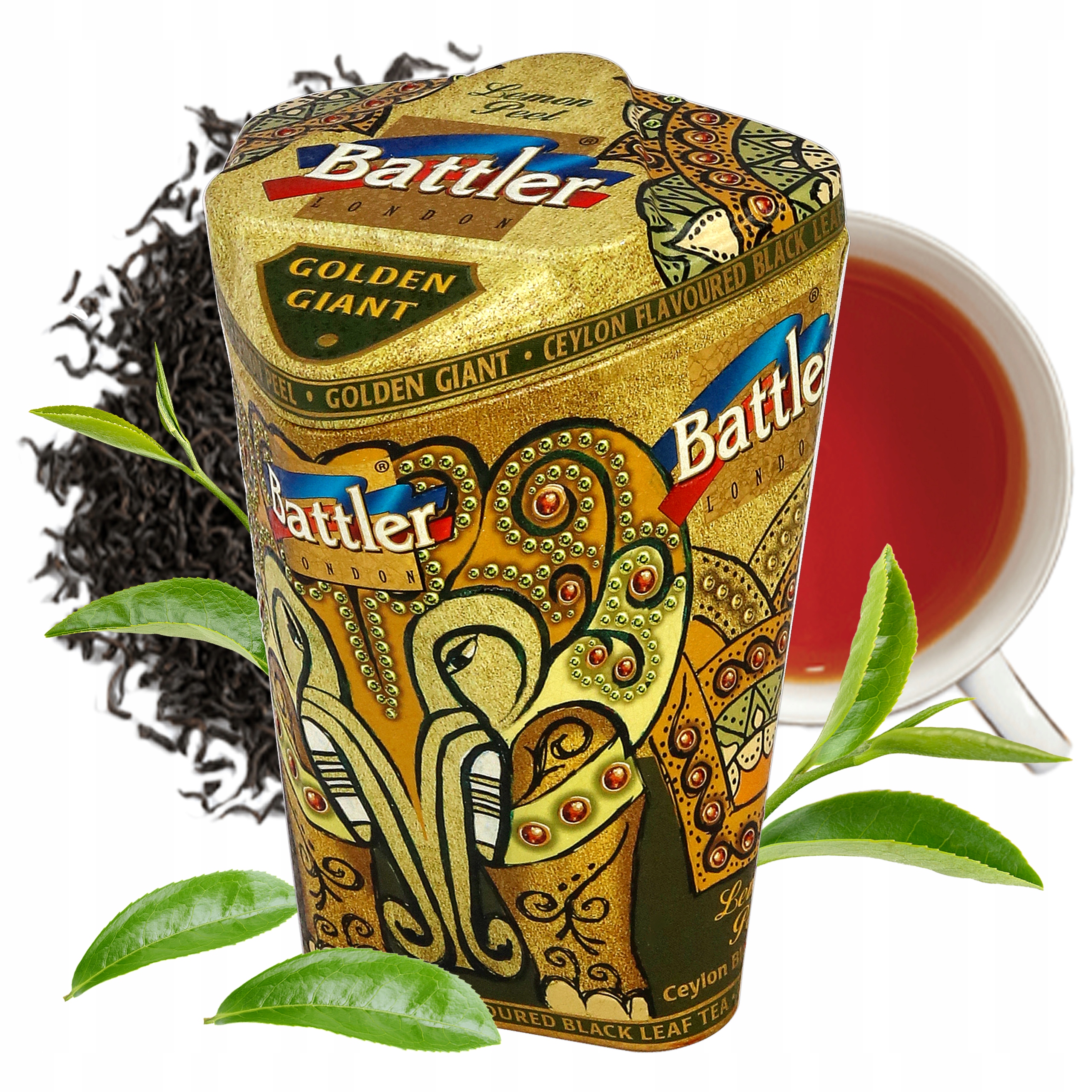 Herbata Battler Golden Giant Lemon Peel puszka